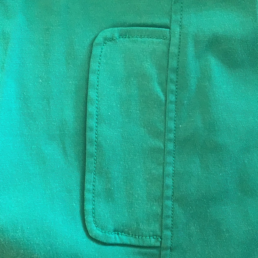 VERTIGO Paris size M green cotton jacket in very good condition - Picture 6 of 8